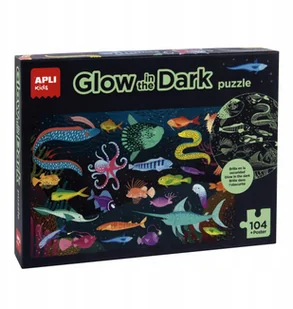 Apli Puzzle świecące w ciemności ocean 104 el Kids - Puzzle - miniaturka - grafika 2