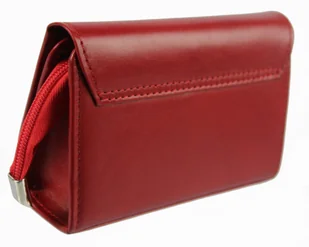 MARCO (PL) Skórzana Elegancka i Stylowa Kosmetyczka MARCO (PL) Średnia K19 - Kosmetyczki, organizery i kuferki - miniaturka - grafika 3