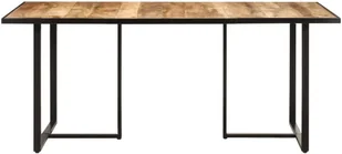 VidaXL Lumarko Stół jadalniany, 180 cm, surowe drewno mango 320695 VidaXL - Stoły - miniaturka - grafika 2