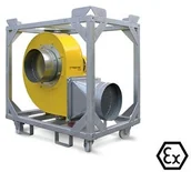 Wentylatory przemysłowe - Trotec Wentylator promieniowy TFV 100 Ex - miniaturka - grafika 1