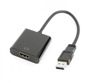 Gembird Adapter USB 3.0/HDMI-A 19pin/żeński A-USB3-HDMI-02 - Huby USB - miniaturka - grafika 2