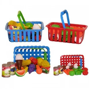 Koszyk z owocami, na piknik, sklep, owoce, kuchnia - Zabawki AGD - miniaturka - grafika 2