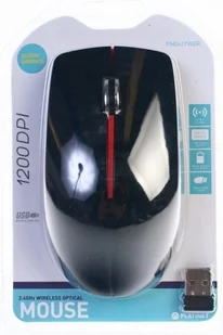 Omega PM-417WBR czarno-czerwona (PM0417WBR) - Myszki - miniaturka - grafika 2