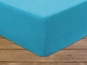 Pościel dla dzieci - Darymex Prześcieradło fr 010 70x140 turkus - miniaturka - grafika 1
