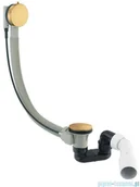 Syfony - Omnires syfon wannowy automatyczny złoto szczotkowane TK104-PLUS-3.07+64-SGLB | - miniaturka - grafika 1