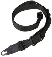 Akcesoria myśliwskie - Condor Zawieszenie Taktyczne Viper Single Bungee One Point Sling Czarne US1021-002 - miniaturka - grafika 1