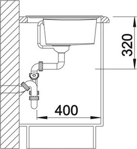 Blanco ZENAR XL 6 S lewa tartufo 524007 - Zlewozmywaki - miniaturka - grafika 4