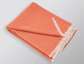 Koce - Eskimo Pled wełniany Eskimo Venezia Mandarino - Mandarino - miniaturka - grafika 1