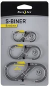 Sprzęt wspinaczkowy - Nite Ize karabińczyk S-Biner SlideLock 3 szt., srebrny, Ni-lsbc 11-R6 LSBC-11-R6 - miniaturka - grafika 1