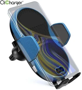 Techly Uchwyt Samochodowy z ładowarką QI - Uchwyty samochodowe do telefonów - miniaturka - grafika 2