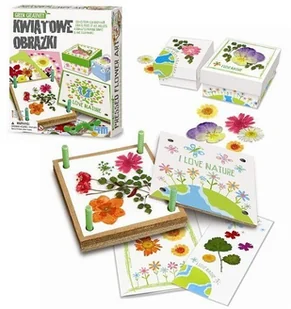 4M Recykling suszone kwiaty - Zabawki kreatywne - miniaturka - grafika 3