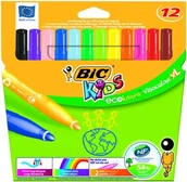 Pozostałe akcesoria dla plastyków - BIC VISA Color mazaków, 3 grubość kreski, 12sort. 37490 - miniaturka - grafika 1