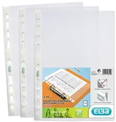 Koszulki na dokumenty - Elba perforowany przezroczystych koszulek, 170 X 220 MM, 9-krotne dziurkowanie 100206862 - miniaturka - grafika 1