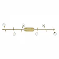 Lampy sufitowe - Ideal Lux Plafon Maracas PL6 200361 klasyczna oprawa sufitowa w kolorze mosiądzu 200361 - miniaturka - grafika 1