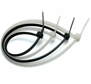 Wentronic Odporny na warunki atmosferyczne zestaw opasek kablowych Nylon 200 X 2,5 MM czarne; 100 ST na, czarny 4040849170690 - Pozostałe akcesoria sieciowe - miniaturka - grafika 3