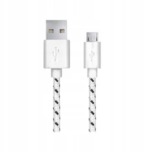 Esperanza KABEL MICRO USB 2.0 A-B M/M 2M OPLOT BIAŁY AKESPKUEB00181W [5518456] - Kable komputerowe i do monitorów - miniaturka - grafika 3