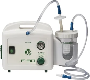 Fazzini Włochy Ssak F-30 z dwoma zbiornikami 1000ml Profesjonalne urządzenie do odsysania wydzielin. F-30.40 - Urządzenia medyczne - miniaturka - grafika 2