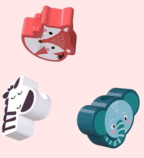 NICEKIDS DREWNIANY Labirynt edukacyjny Zoo przeplatanka KZ0920 - Zabawki interaktywne dla dzieci - miniaturka - grafika 3