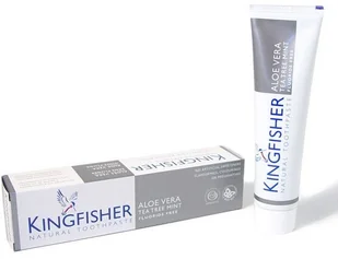 Kingfisher Pasta do zębów aloes olejek herbaciany bez fluoru 100ml Dzień Kobiet | Taniej o 8% - Pasty do zębów - miniaturka - grafika 2