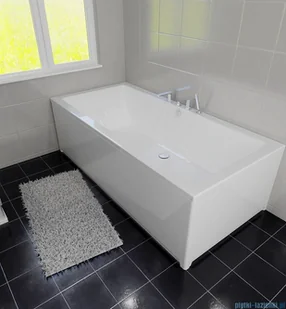 Riho Riho Lusso 160x70cm wanna prostokątna z hydromasażem Pneumatic S2 prawa + nogi + syfon BA57-PNES2-P - Wanny z hydromasażem - miniaturka - grafika 7