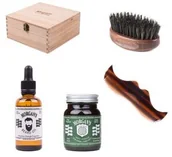 Zestawy kosmetyków męskich - Morgan's Box podarunkowy dla brodaczy Morgan's z brazylijską pomarańczą M202 - miniaturka - grafika 1