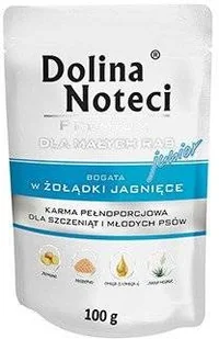 Dolina Noteci PREMIUM dla psów małych ras JUNIOR bogata w żołądki jagnięce saszetka 10x100g 47646-uniw - Mokra karma dla psów - miniaturka - grafika 2