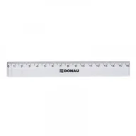 Linijki, ekierki - Donau . LINIJKA, 16cm - transparentna - miniaturka - grafika 1