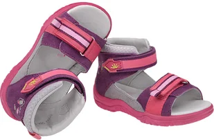 Bartek Sandałki na rzepy 61593 66701217 - Buty dla dziewczynek - miniaturka - grafika 2