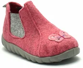 Buty dla dziewczynek - Befado Kapcie dziecięce 546P024 Flexi 08073 - miniaturka - grafika 1
