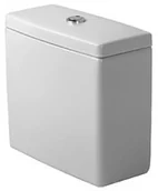 Spłuczki - DURAVIT DURAVIT 09201000851 DURAVIT 09201000851 Spluczka Starck 3 biala z 4,5L mech DF podl.z tylu - miniaturka - grafika 1