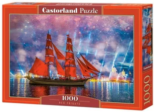 Castorland Puzzle Red Frigate 1000 - Puzzle - miniaturka - grafika 2
