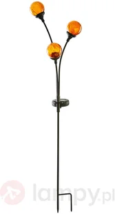 Best Season Trieste - ozdobna lampka solarna z trzema kulami - Lampy ogrodowe - miniaturka - grafika 3