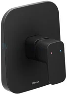 Baterie podtynkowe - Ravak 10° bateria prysznicowa podtynkowa czarny X070157 - miniaturka - grafika 1