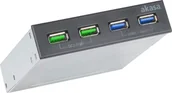 Akcesoria do komputerów stacjonarnych - Akasa Akasa Panel przedni 2x USB 3.2 Gen 2 + 2x USB 3.2 Gen 1 AK-ICR-34 AK-ICR 34 - miniaturka - grafika 1