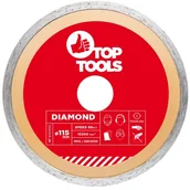 Narzędzia warsztatowe - Topex Grupa sp. z o.o. S.K. Tarcza diamentowa 115 x 22.2 mm pełna 61H355 - miniaturka - grafika 1