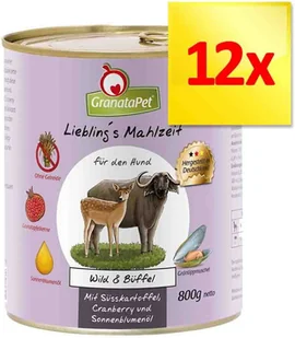 Granata Pet Liebling's Mahlzeit karma dla psa, 6 x 800 g - Jagnięcina & ziemniaki z koprem, twarogiem i oliwą - Mokra karma dla psów Granata Pet Liebling's Mahlzeit karma dla psa, 6 x 800 g - Jagnięcina & ziemniaki z koprem, twarogiem i oliwą - Mokra karma dla psów - miniaturka - grafika 1