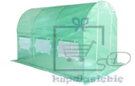 Szklarnie ogrodowe - Home&Garden Tunel foliowy 200 cm x 300 cm (6 m2) - kolor zielony - miniaturka - grafika 1