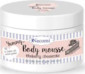 Balsamy i kremy do ciała - Nacomi Body Mousse Sernik z Borówkami 180ml 5902539703047 - miniaturka - grafika 1