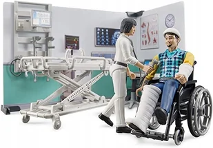 Bruder 62711 bWorld szpital z figurkami lekarza i pacjenta - Figurki dla dzieci - miniaturka - grafika 6