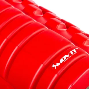 Movit CZERWONY WAŁEK ROLKA DO MASAŻU ROLLER MASAŻ FITNESS 20040517 - Akcesoria do masażu - miniaturka - grafika 4