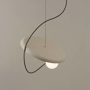 Milan Iluminación Wire lampa wisząca 38 cm kolor norki - Lampy sufitowe - miniaturka - grafika 2