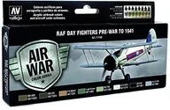 Pozostałe akcesoria dla plastyków - Vallejo vallejo ("RAF i FAA Tag Fighter Pre wojna do 4.930,1 cm model Air Colour Kit VJ71149 - miniaturka - grafika 1