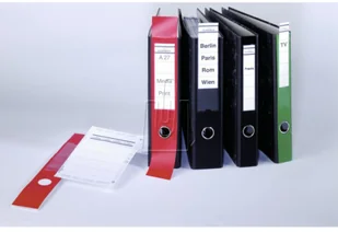 Durable Etykiety na segregator Ordofix 60x390 10 szt. mix 8090-00 - Etykiety samoprzylepne i bloki etykiet - miniaturka - grafika 2