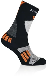 Brubeck Dziecięce skarpety narciarskie, Ski Force Junior, czarny, rozmiar 33-35 - Skarpety termoaktywne - miniaturka - grafika 4