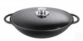 Woki - Schulte-Ufer Wok Rustika czarnyżeliwo 36cm 6,2 l 1662-36s 1662-36s - miniaturka - grafika 1