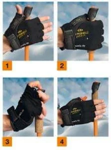 Gabel Kije Nordic Walking X-2 green 120 cm acc-2493-0 - Kije trekkingowe - miniaturka - grafika 3