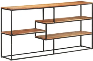 vidaXL Lumarko Regał, 150x30x75 cm, lite drewno akacjowe 321619 - Szafki do salonu - miniaturka - grafika 9