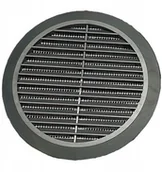 Kratki wentylacyjne - Parkanex Wentylacyjna Okrągła Tworzywo Fi 125 Grafit - miniaturka - grafika 1