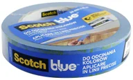 Folie i taśmy malarskie - 3M Taśma malarska do odcinania kolorów 24 mm x 41 m SCOTCHBLUE - miniaturka - grafika 1