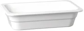Pojemniki i kosze gastronomiczne - APS Pojemnik prostokątny z melaminy GN 1/4, 265x162 mm, biały | Highline 83762 - miniaturka - grafika 1